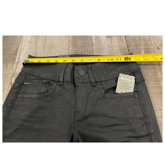G-Star RAW | Black Lynn Women's Super Skinny Jeans 24 x 32 - Picture 11 of 15
